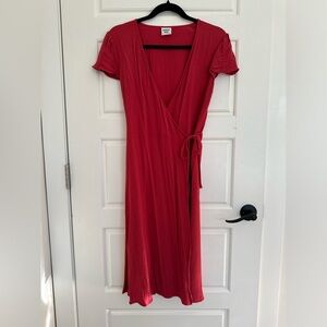 Sunday Best wrap dress, medium